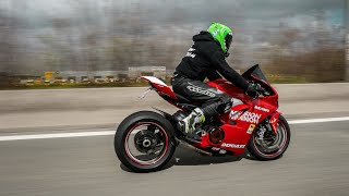 Ducati Panigale V4 SC Project PURE SOUND  Exhaust sound  FLY BY  REVS [upl. by Nos]