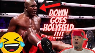 Evander Holyfield vs Vitor Belfort  Full Fight Highlights Reaction [upl. by Sesylu645]