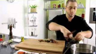 Recette de homard entier et salade de chou nappa [upl. by Rojam]