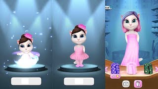 My Talking Angela Gameplay  Preschooler vs Kid vs Adult Great Makeover 2018 [upl. by Rosdniw]