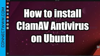 How to install ClamAV Antivirus on Ubuntu [upl. by Trauts]