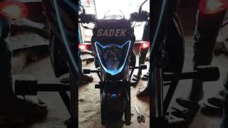 best bikemonoton drl light install ❤️😇shortvideo suzukigixxer bikemodification BikeMasterClass [upl. by Aicirtal]