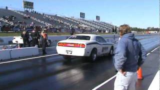 Stock Eliminator Brooks Lee Drag Pak Hemi Challenger at Virginia Motorsports Park [upl. by Llahsram497]