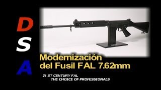 Modernización del Fusil FAL 762mm [upl. by Assirralc]