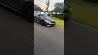 M340i Dinan intake sound check✅ [upl. by Rimidalv]