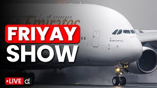 🔴 Manchester Airport LIVE ✈️ FriYAY Show [upl. by Ordisy]