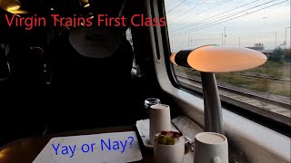 Virgin Trains First Class Review [upl. by Ahsiram973]