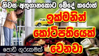 කවදාවත් අගහිගකම් ඇතිවෙන්නේ නෑ සල්ලි ගලාගෙන එයි මේදේ කලොත් Niwasata Danalaba Dena Gurukam  Manthra [upl. by Ahtera413]