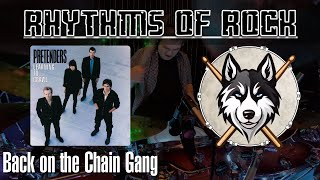 149 The Pretenders  Back on the Chain Gang  Drum Cover [upl. by Yelwar]