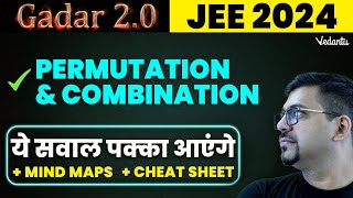 Permutation amp Combination Class 12 JEE PYQs  JEE 2024 Class 12 Maths New Syllabus  Harsh Sir [upl. by Chasse]