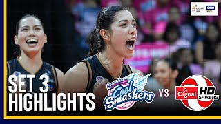 CIGNAL vs CREAMLINE  SET 3 GAME HIGHLIGHTS  2024 PVL INVITATIONAL CONFERENCE  SEPTEMBER 12 [upl. by Francisca]