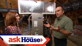 How to Install a WholeHouse Humidifier  Ask This Old House [upl. by Aneert]