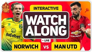 NORWICH vs MANCHESTER UNITED With MARK GOLDBRIDGE LIVE [upl. by Falk]