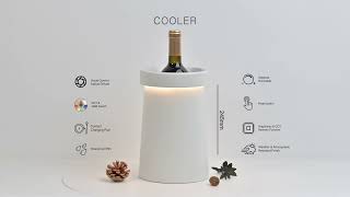 COOLER F1760CC Rechargeable winecooler lamp [upl. by Assiruam]