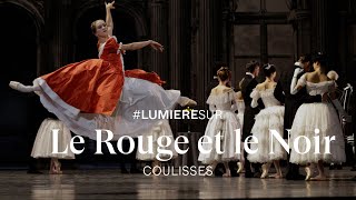 Lumière sur  Les coulisses de quotLe Rouge et le Noirquot shorts ParisOpera ballet stendhal [upl. by Aihsekyw]