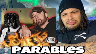 IM MAD I MISSED OUT  Cordae  Parables Remix FT Eminem REACTION [upl. by Poock936]