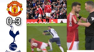 Man United vs Tottenham Hotspur 03  Spurs SACKS Ten Hag at United [upl. by Delmore384]