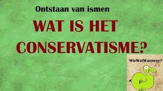 Wat is conservatisme En Romantiek [upl. by Piers]