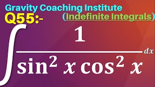 Q55  ∫1sin2⁡x cos2⁡x dx  Integration of 1sin2⁡x cos2⁡x  Integral of 1sin2⁡x cos2⁡x [upl. by Ahsit687]