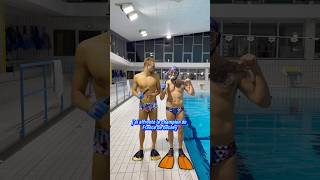 JE ME FAIS DRIBBLER PAR LE CHAMPION DE FRANCE DE HOCKEY SUBAQUATIQUE  shortvideo waterslide job [upl. by Inar695]