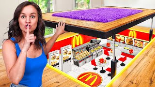 I Built a SECRET McDonalds In My Room [upl. by Vorster]