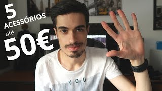 5 ACESSÓRIOS DE TECNOLOGIA ATÉ 50€ Junho 2017 [upl. by Boone840]