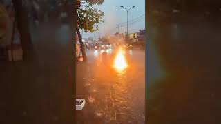 Electric fire trending foryou funny viralvideo [upl. by Papp139]