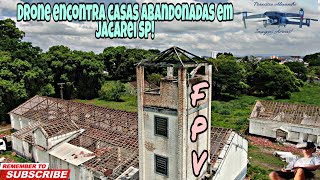 Drone encontra casas abandonadas em Jacarei SP FPV exploratório [upl. by Anrim]