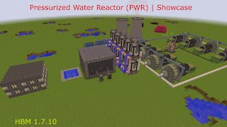 Pressurized Water Reactor  HBMs nuclear tech mod Showcase [upl. by Elyak]