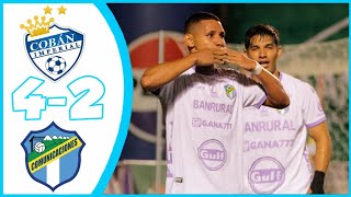 Comunicaciones vs Coban Imperial 42 GOLES y RESUMEN  Apertura J13 [upl. by Pete]