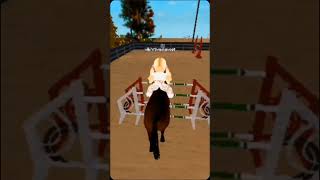 Jump without a saddle😻 roblox horseridingelite horse robloxhorse rblx fyp [upl. by Delores]