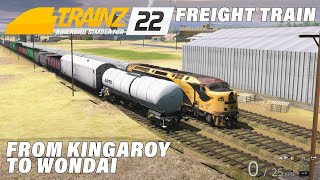 TRAINZ 22 TRS22 Australia QR Kingaroy Proston Branch [upl. by Neuburger]