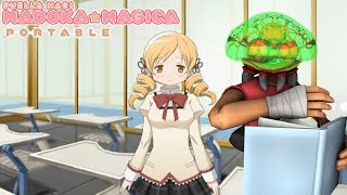 Madoka Magica Portable Lets Play  2 Actual Gameplay [upl. by Atte512]