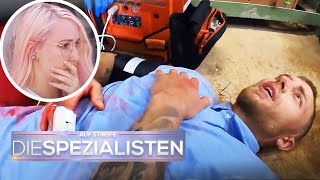 Unfall oder Vorsatz Felix 29 wird verletzt in Werkstatt gefunden  Die Spezialisten  SAT1 [upl. by Danby]