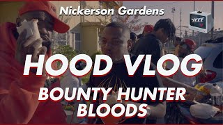 California HOODVLOG Nickerson Garden Bounty Hunter Bloods🩸  shot yeeetv [upl. by Suitangi]