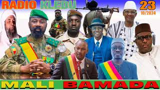 RADIO KLEDU 23 10 2024 MALI [upl. by Gothurd]