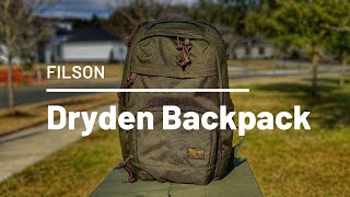 Filson Dryden Backpack  Solid 26L All Purpose Bag [upl. by Airal]