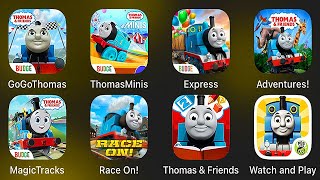 Thomas amp Friends GoGo ThomasThomas MinisExpress DeliveryAdventuresMagicTracksRace OnAdventures [upl. by Anelaj]