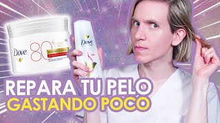 ¿ESTOS PRODUCTOS te REPARAN el PELO  Reseña Línea Regeneración Extrema de Dove  Simon Scarano [upl. by Cade]