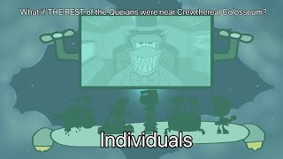 What if THE REST of the Queians were near Crewthereal Colosseum Individuals [upl. by Nole]