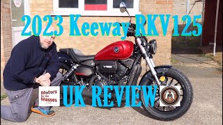 2023 Keeway RKV125 UK Review [upl. by Howe516]