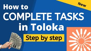 HOW TO COMPLETE TASKS IN TOLOKA APP  YANDEX TOLOKA TUTORIAL [upl. by Pompei]