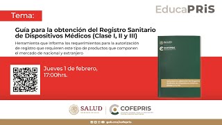 Guía para la obtención del Registro Sanitario de Dispositivos Médicos Clase I II y III [upl. by Naid]