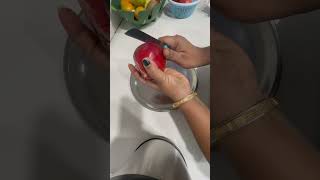 Peel a Pomegranate Like a Pro fruit fruitcuttingfruitpeeling shorts great [upl. by Ednargel538]