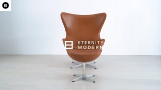 Arne Jacobsen Egg Chair  Mid Century Modern Chairs [upl. by Spragens958]