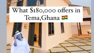 180000 Beautiful house in Tema AccraGhana  luxury Home [upl. by Eduam]