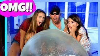 SUPER WUBBLE BUBBLE BALL MENTOS COKE POP ROCKS EXPLOSION [upl. by Astred60]