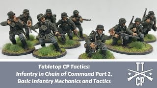 Tabletop CP Tactics Infantry in Chain of Command Part 2 [upl. by Pacian487]