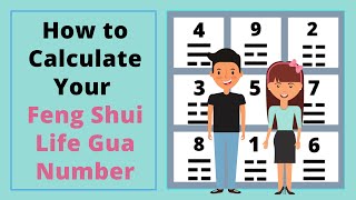 How to Calculate Your Feng Shui Life Gua Number  Feng Shui Basics for Beginners Guide fengshui [upl. by Broderic]