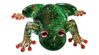 Resin Frog With Nail Glitter [upl. by Eenhat621]